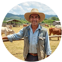 Carlos, a participant in the first qualitative interviews.