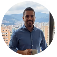 Photography of Camilo, a participant of the first interview.