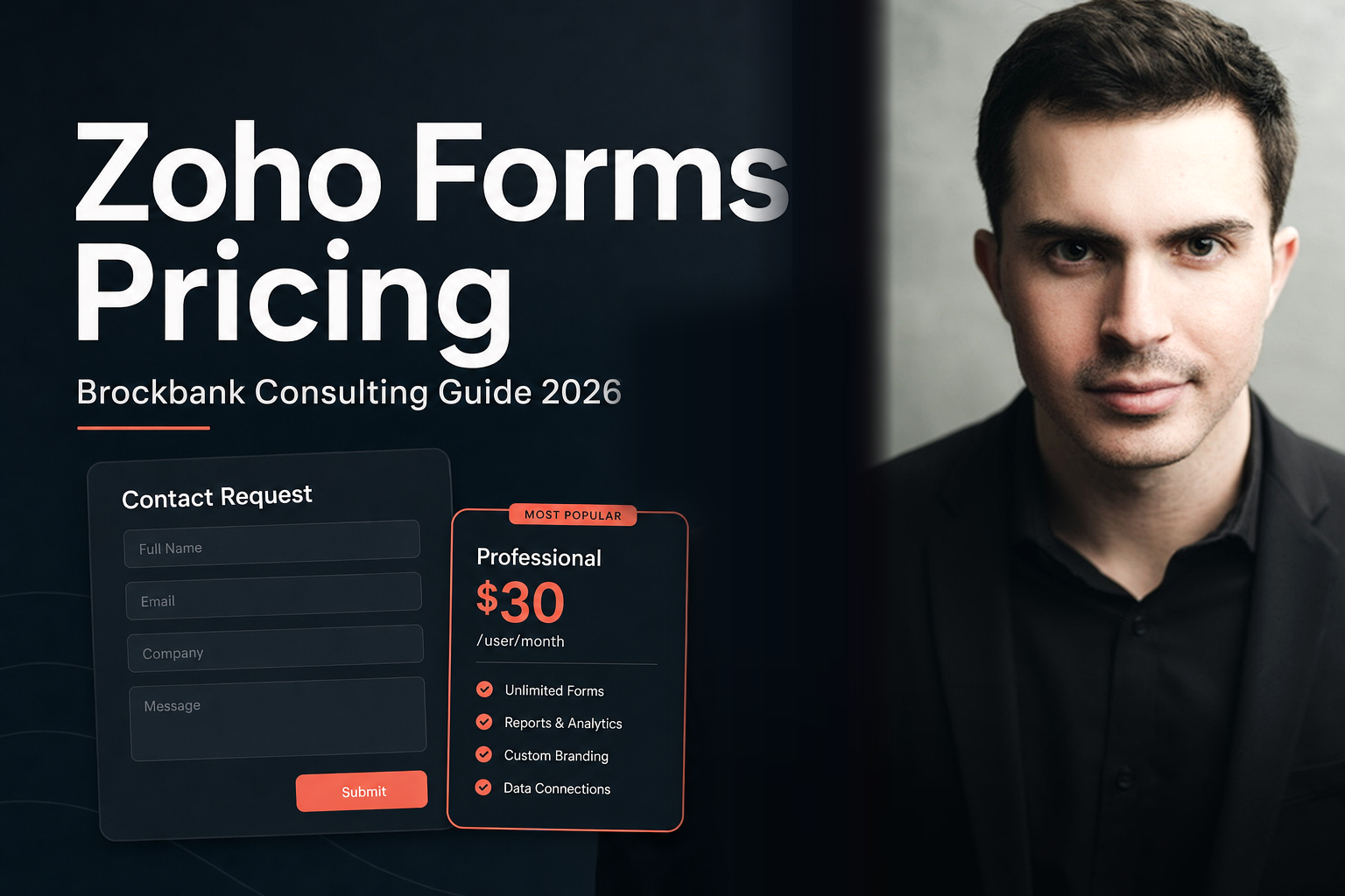 Zoho Forms pricing guide by Brockbank Consulting