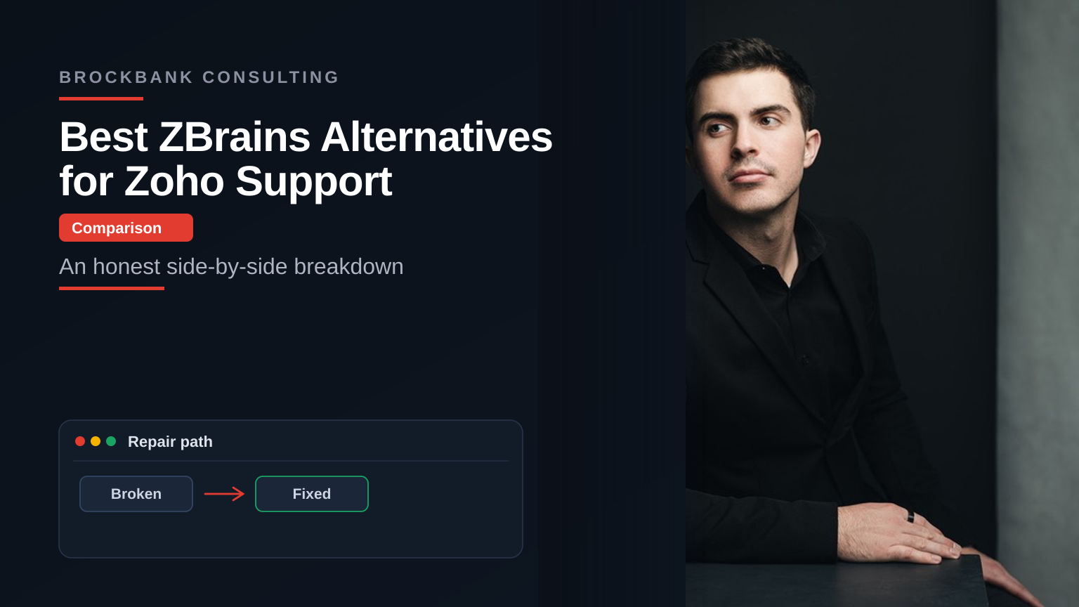 Best ZBrains Alternatives for Zoho Support — Brockbank Consulting Zoho experts