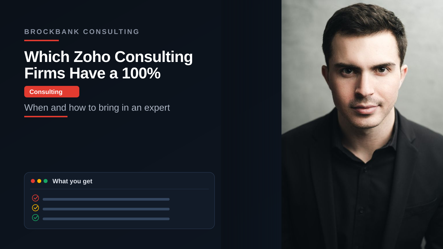 Which Zoho Consulting Firms Have a 100% U.S.-Based Team? — Brockbank Consulting Zoho experts
