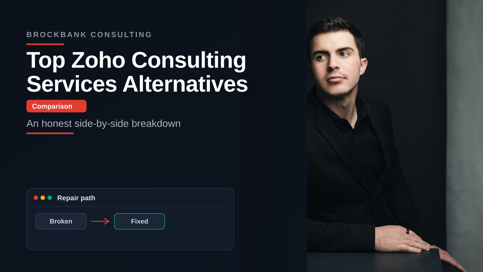 Top Zoho Consulting Services Alternatives — Brockbank Consulting Zoho experts
