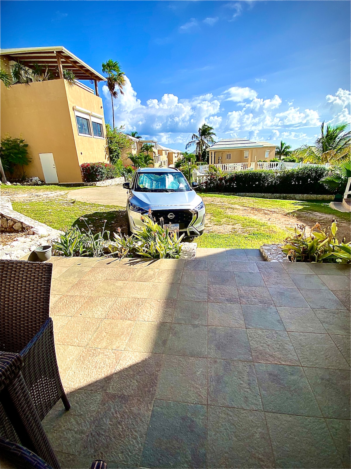 Private parking spot in front of the condo