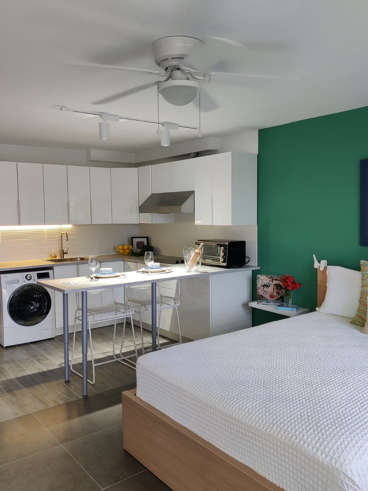 Modern studio interior