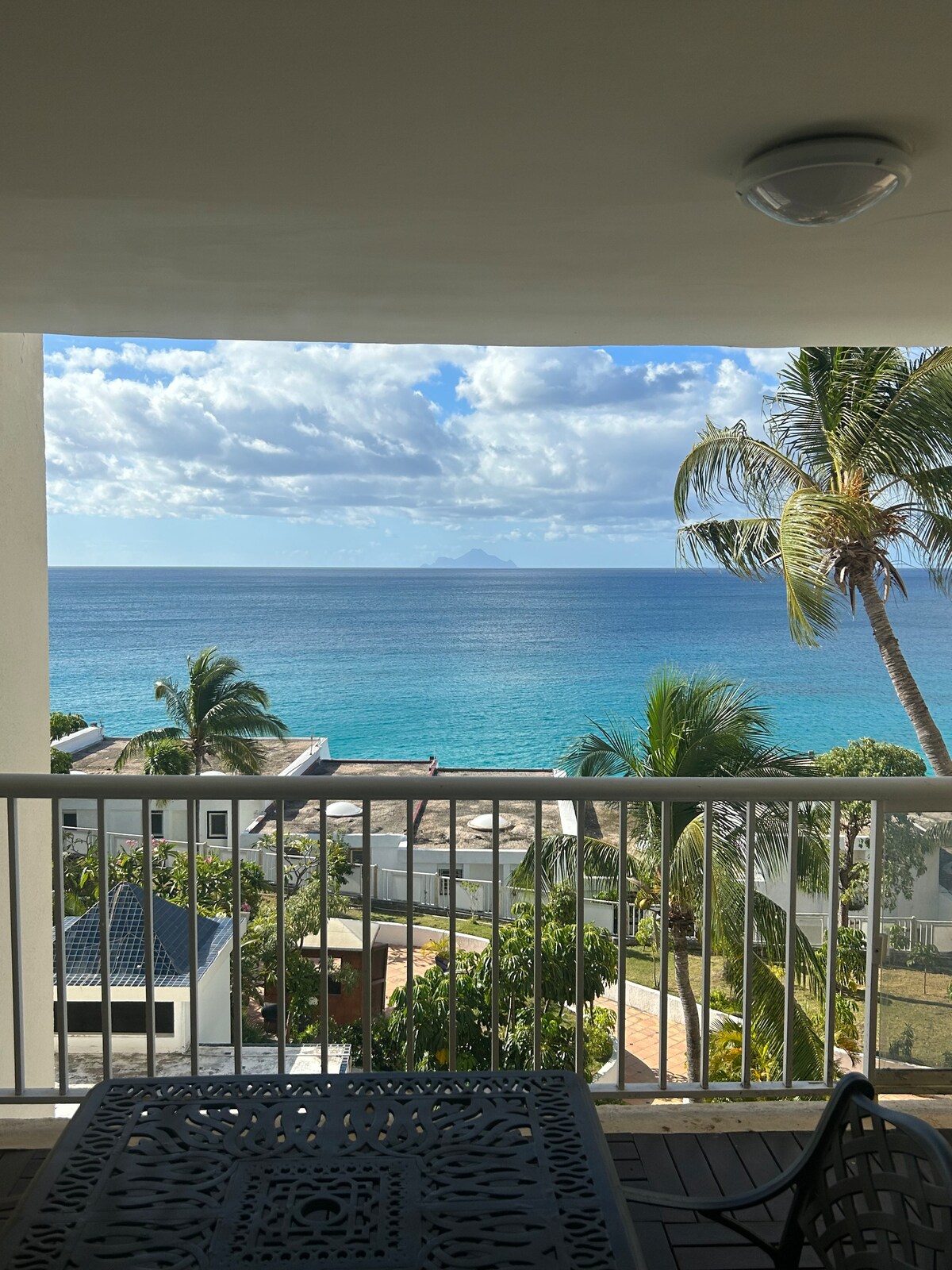 Ocean view from the private patio
