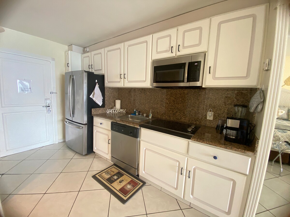 Kitchen with appliances