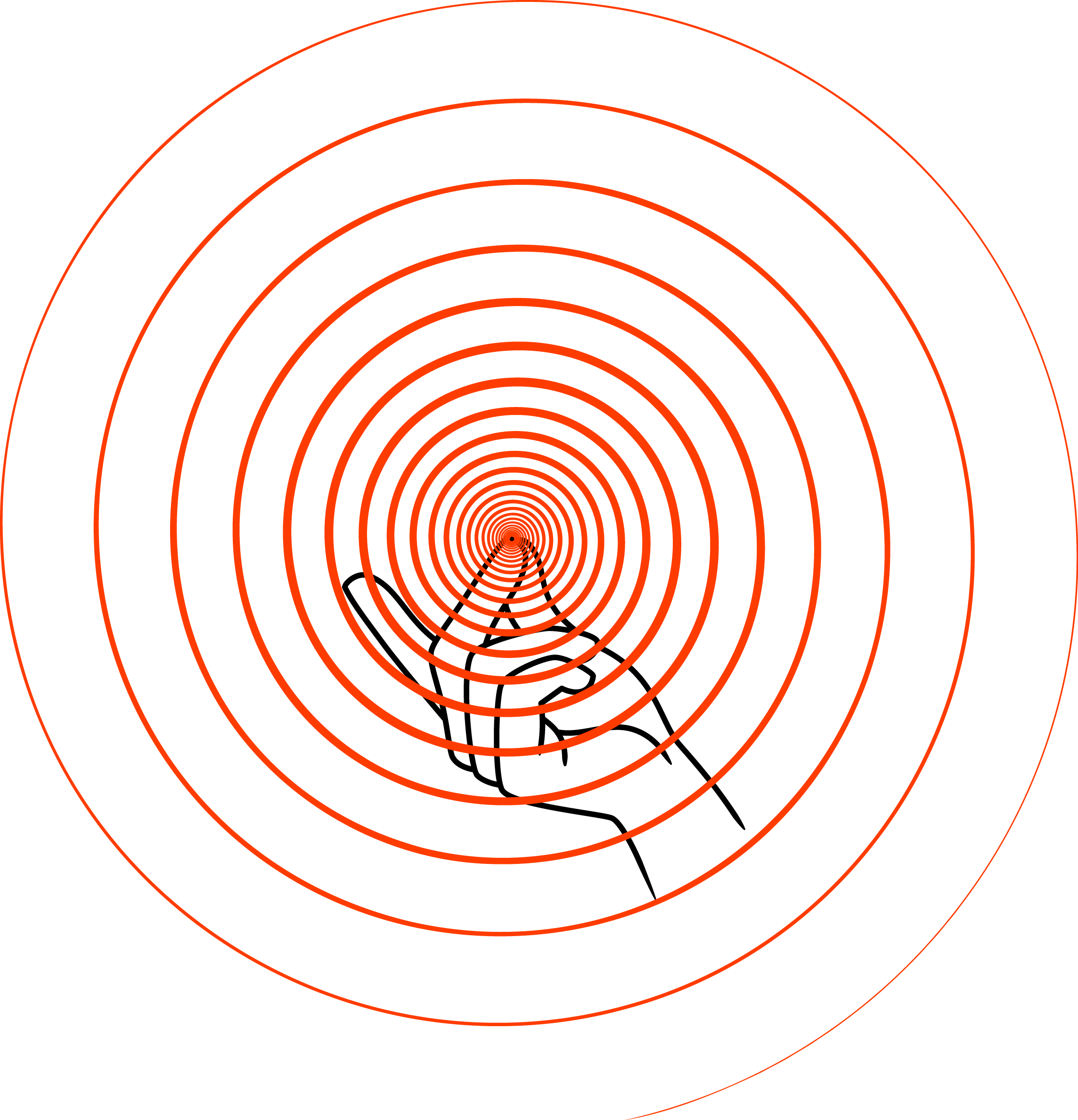 ONDSU sound wave ripple graphic
