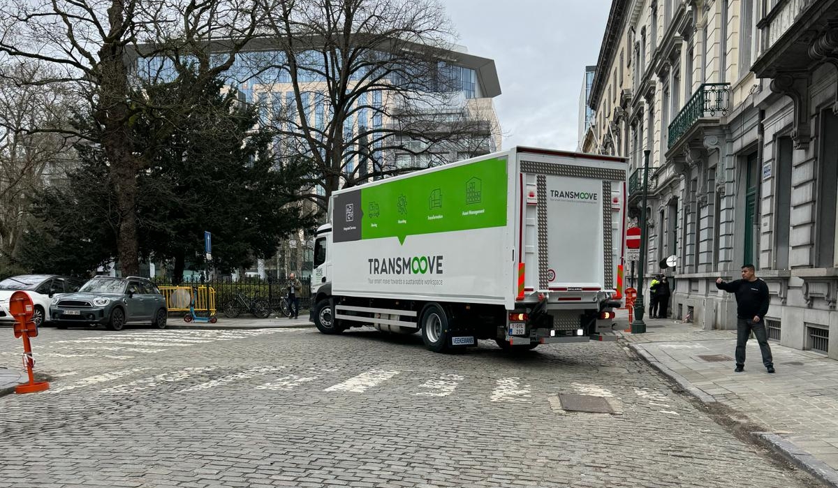 Planningsschema voor een kantoorverhuizing van 600 m²