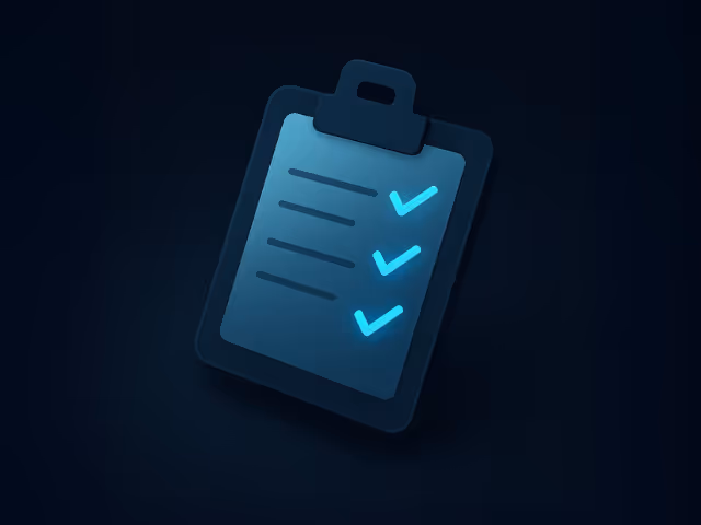 Clipboard graphic highlighting succesfull automated Account sales plan 