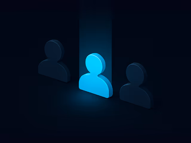 Person icon showcasing AI powered prospecting for +200 % higher conversion lift