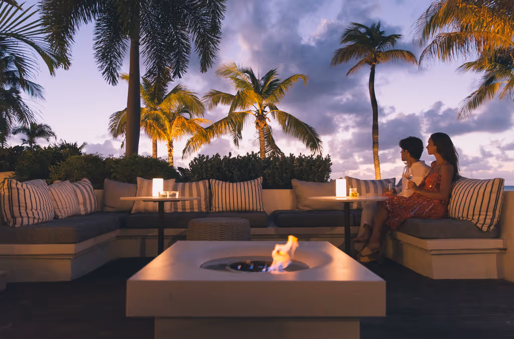 Jumby Bay Island, Oetker Collection evening