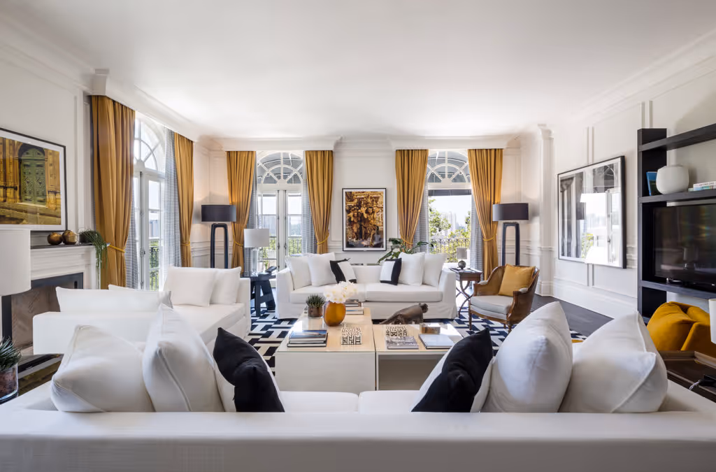 Palacio Tangara, Oetker Collection living room
