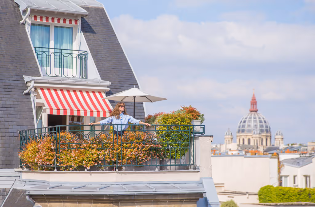 Le Bristol Paris, Oetker Collection view