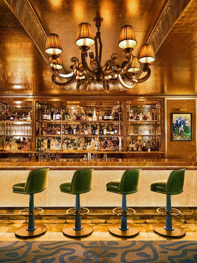 The Dorchester bar