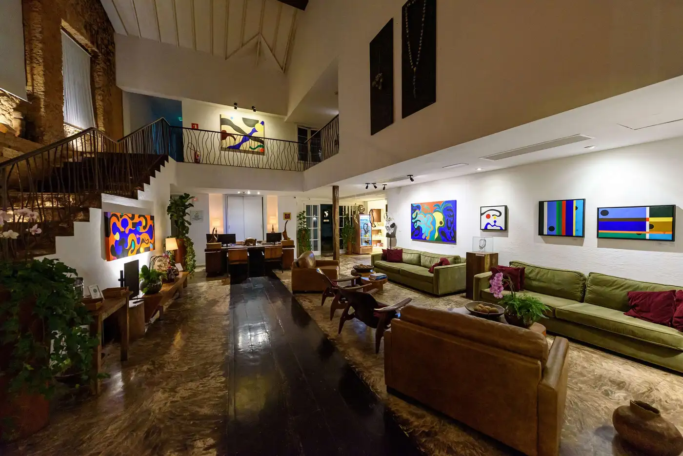 Hotel suite interior