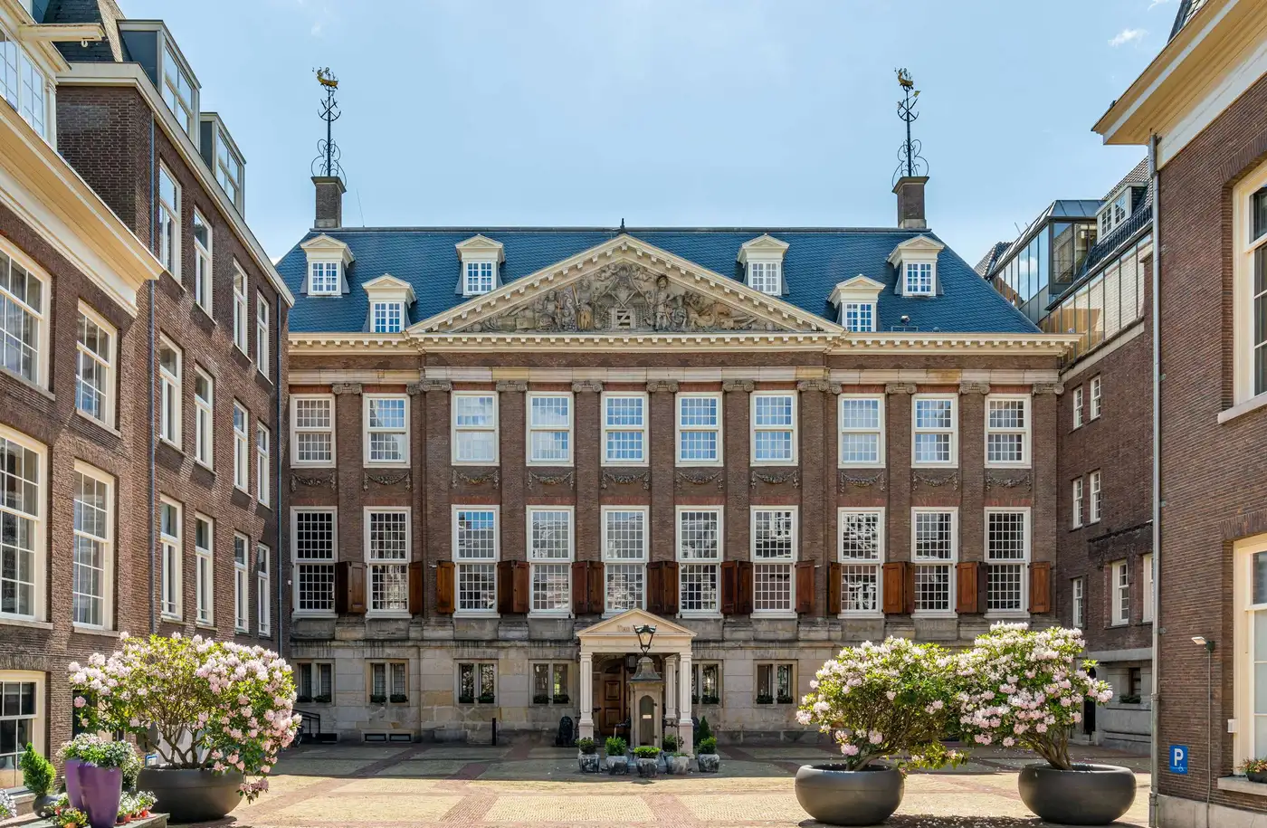 Hotel suite interior