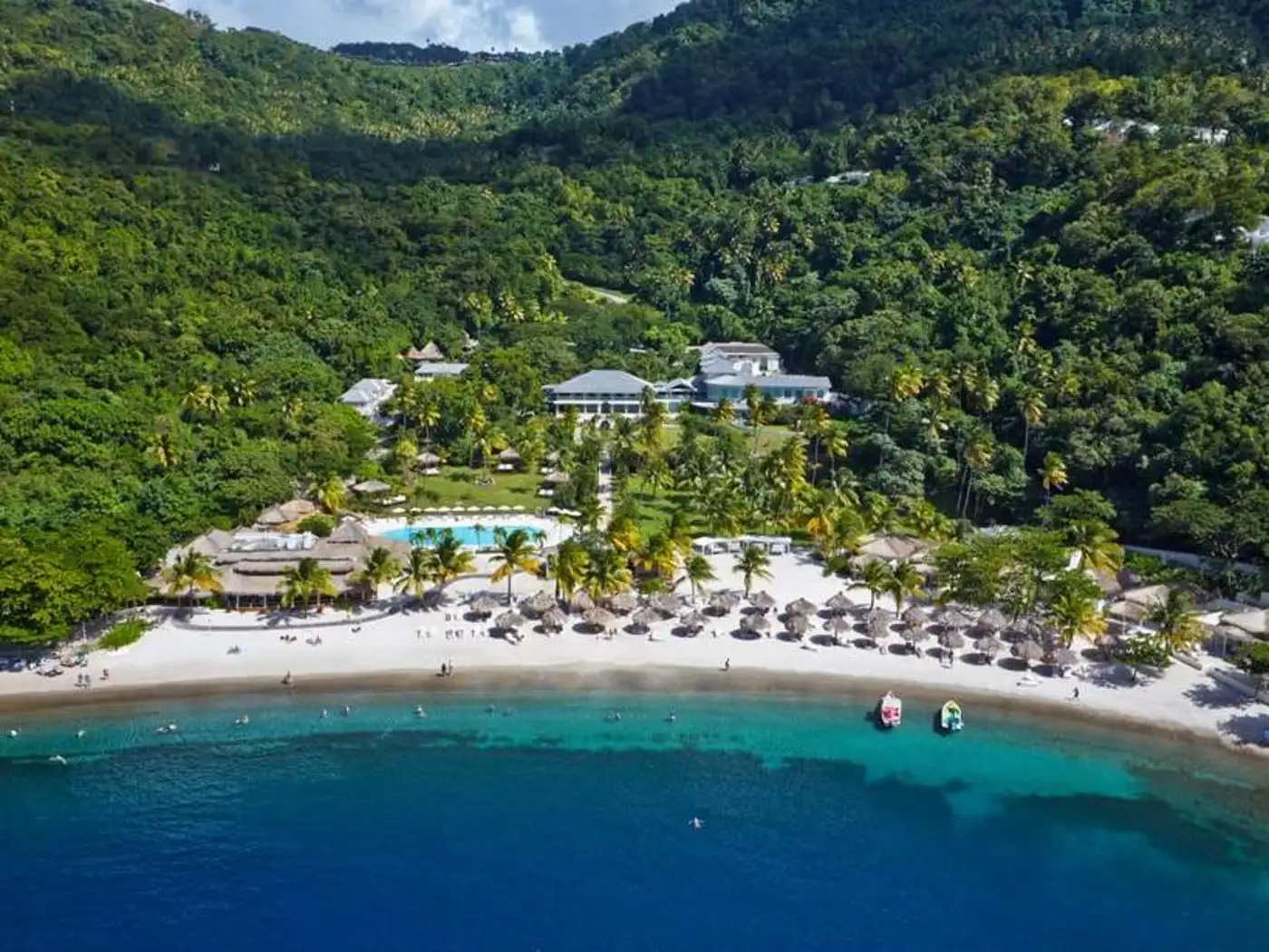 Hotel suite interior