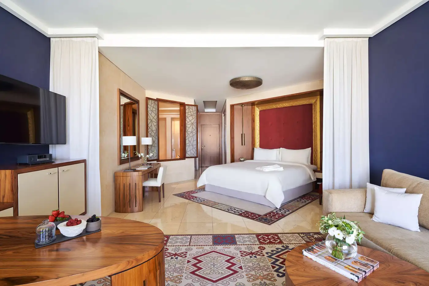 Hotel suite interior