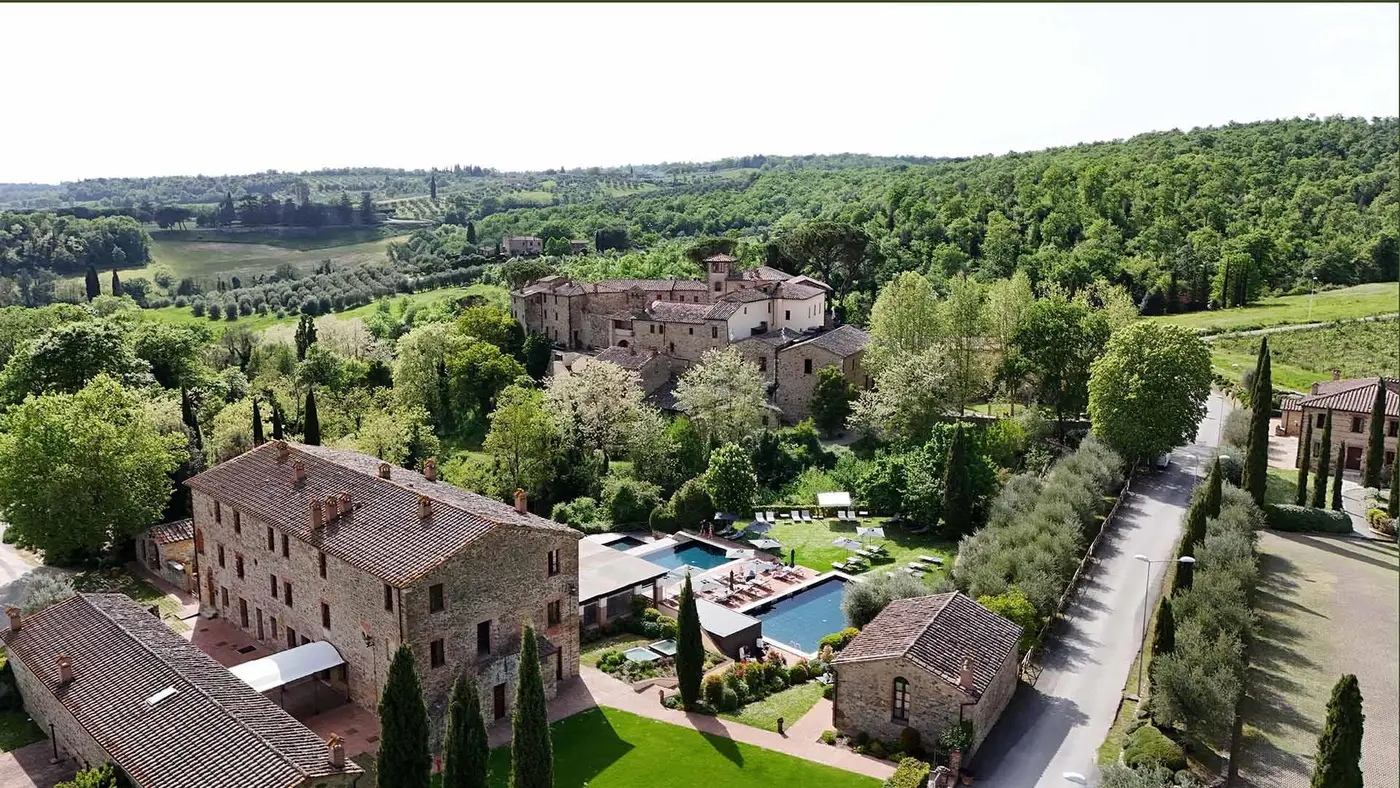Hotel suite interior