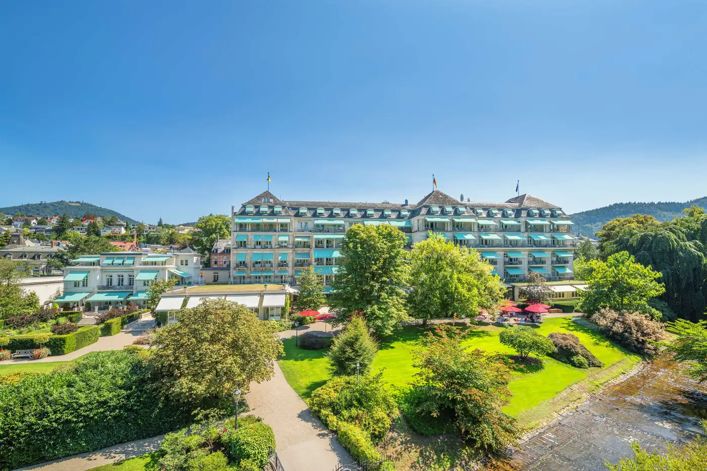 Hotel suite interior