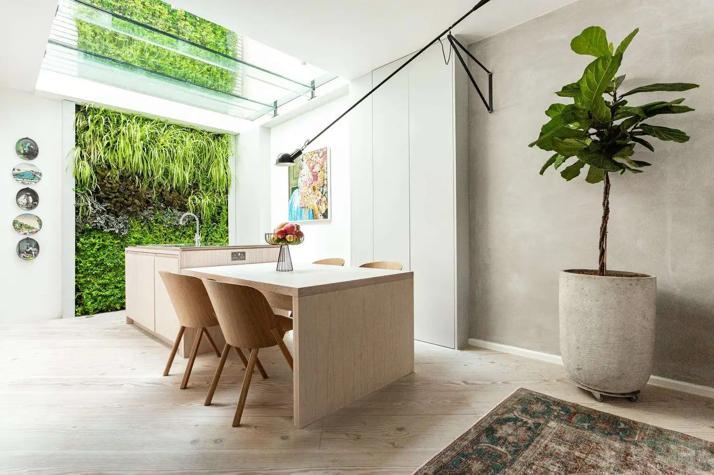 Hotel suite interior