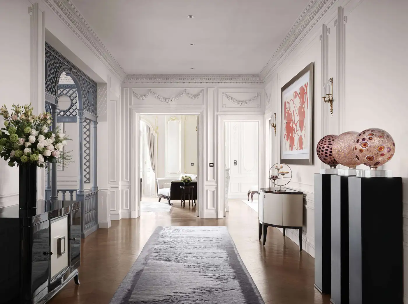 Hotel suite interior