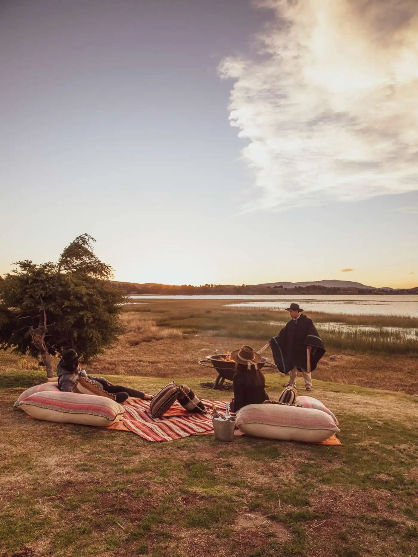 Hotel suite interior