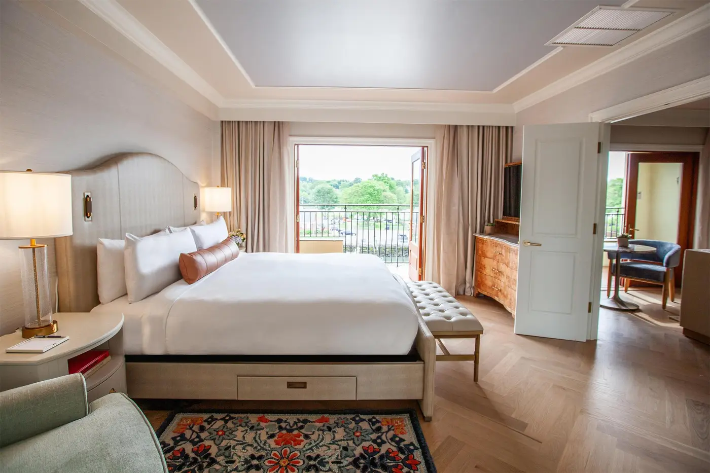 Hotel suite interior