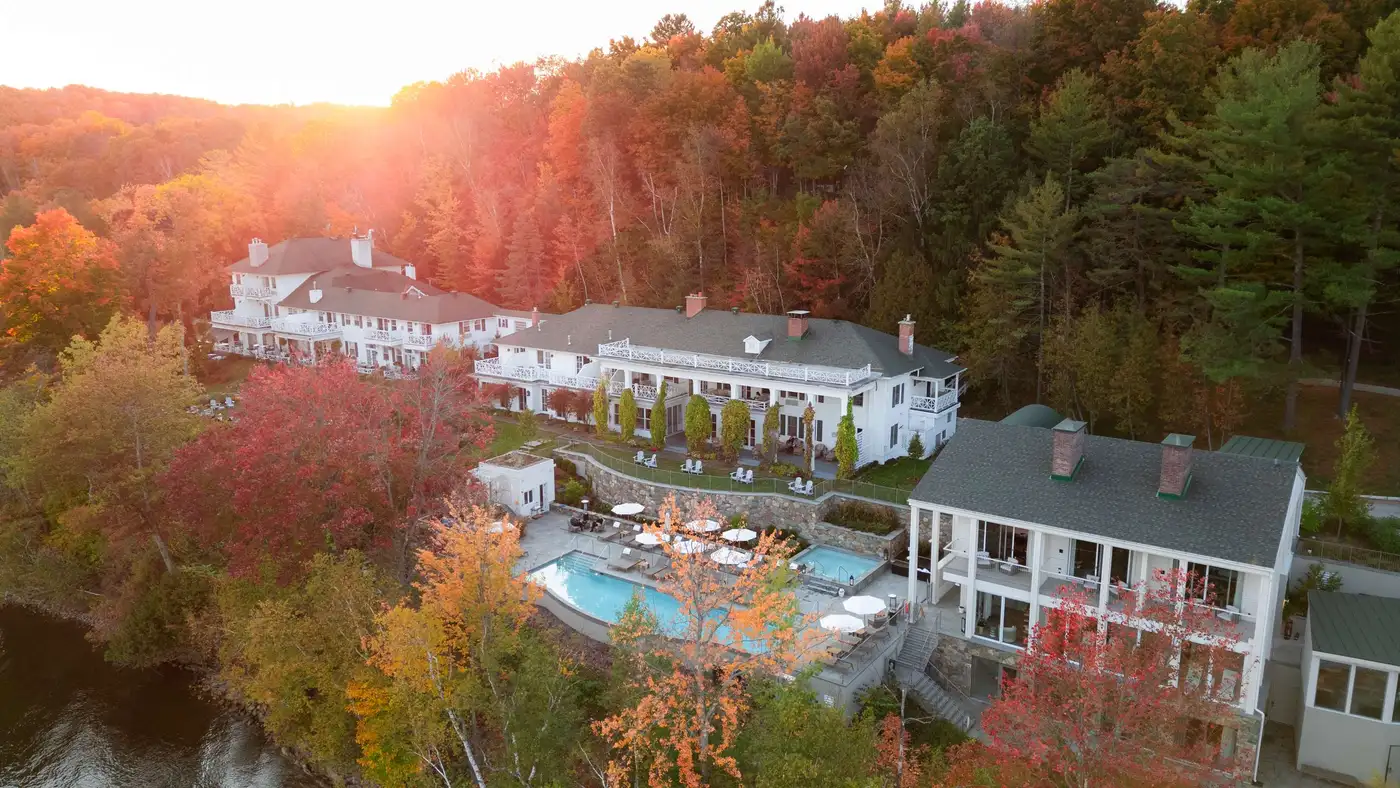 Hotel suite interior