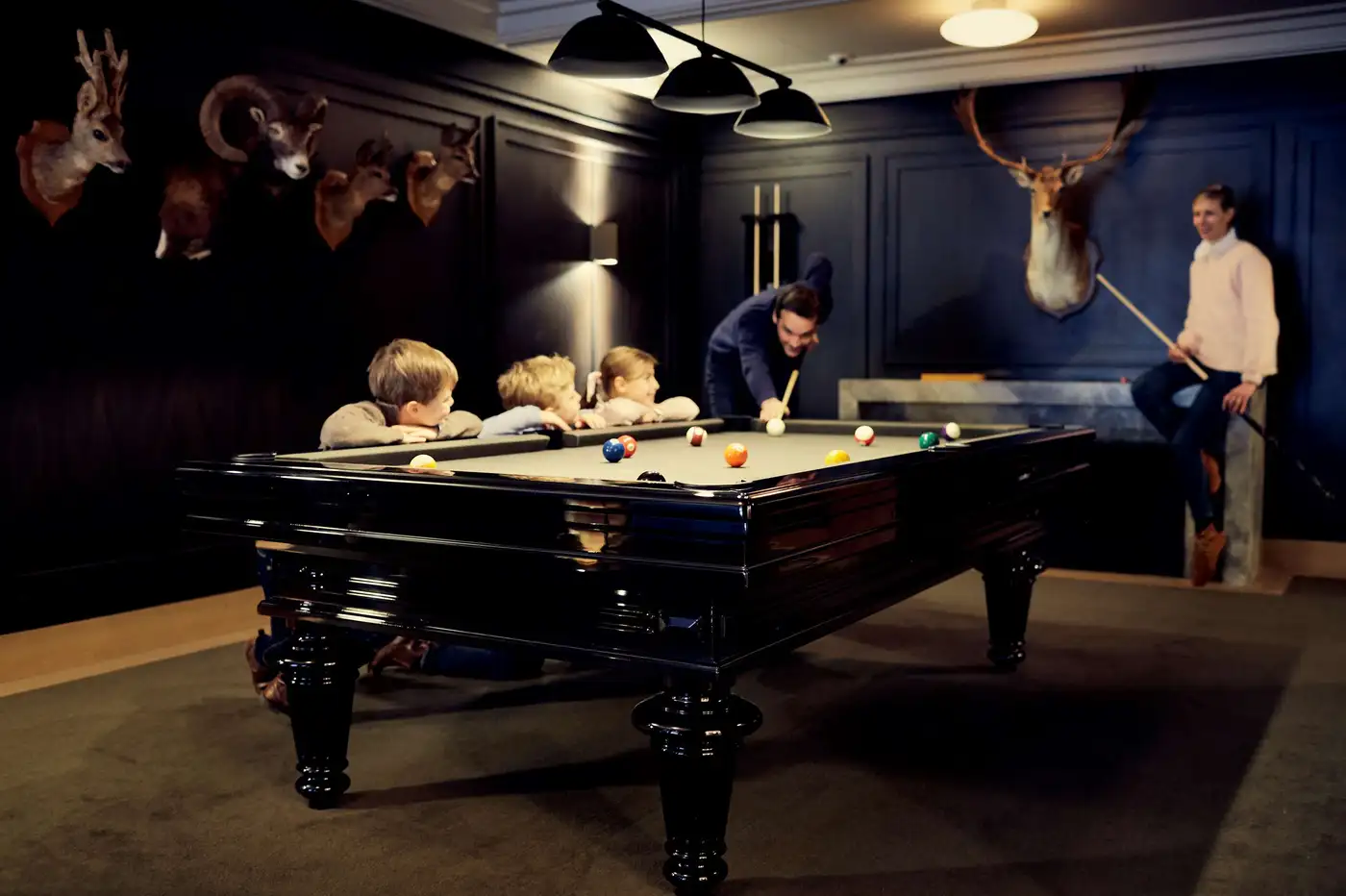 Hotel suite interior