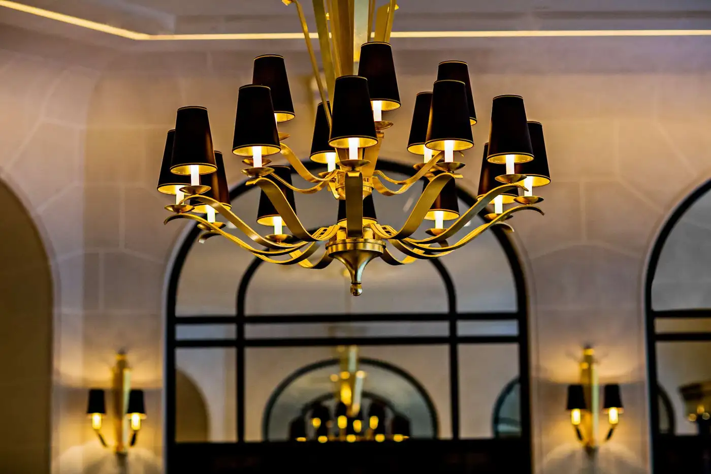 Hotel suite interior