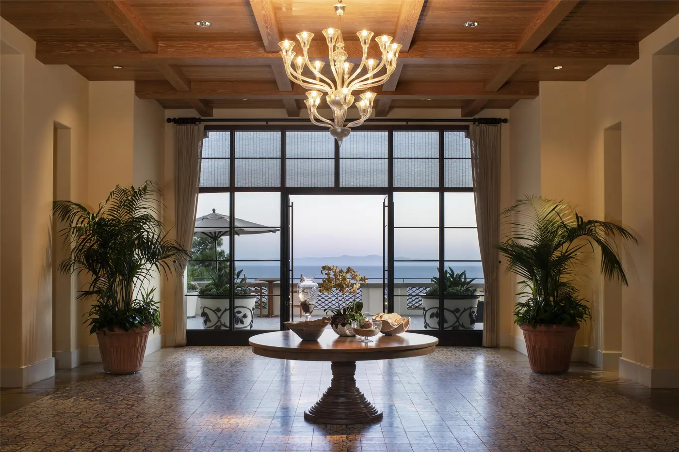 Hotel suite interior