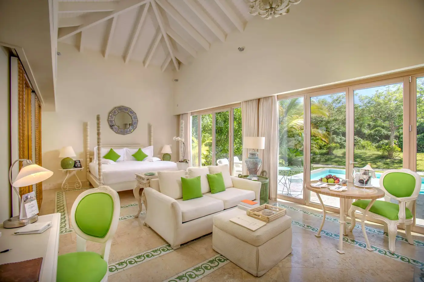 Hotel suite interior