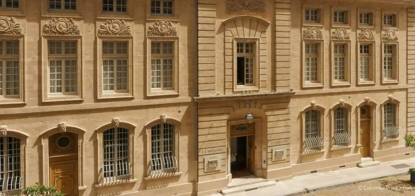 Hotel suite interior