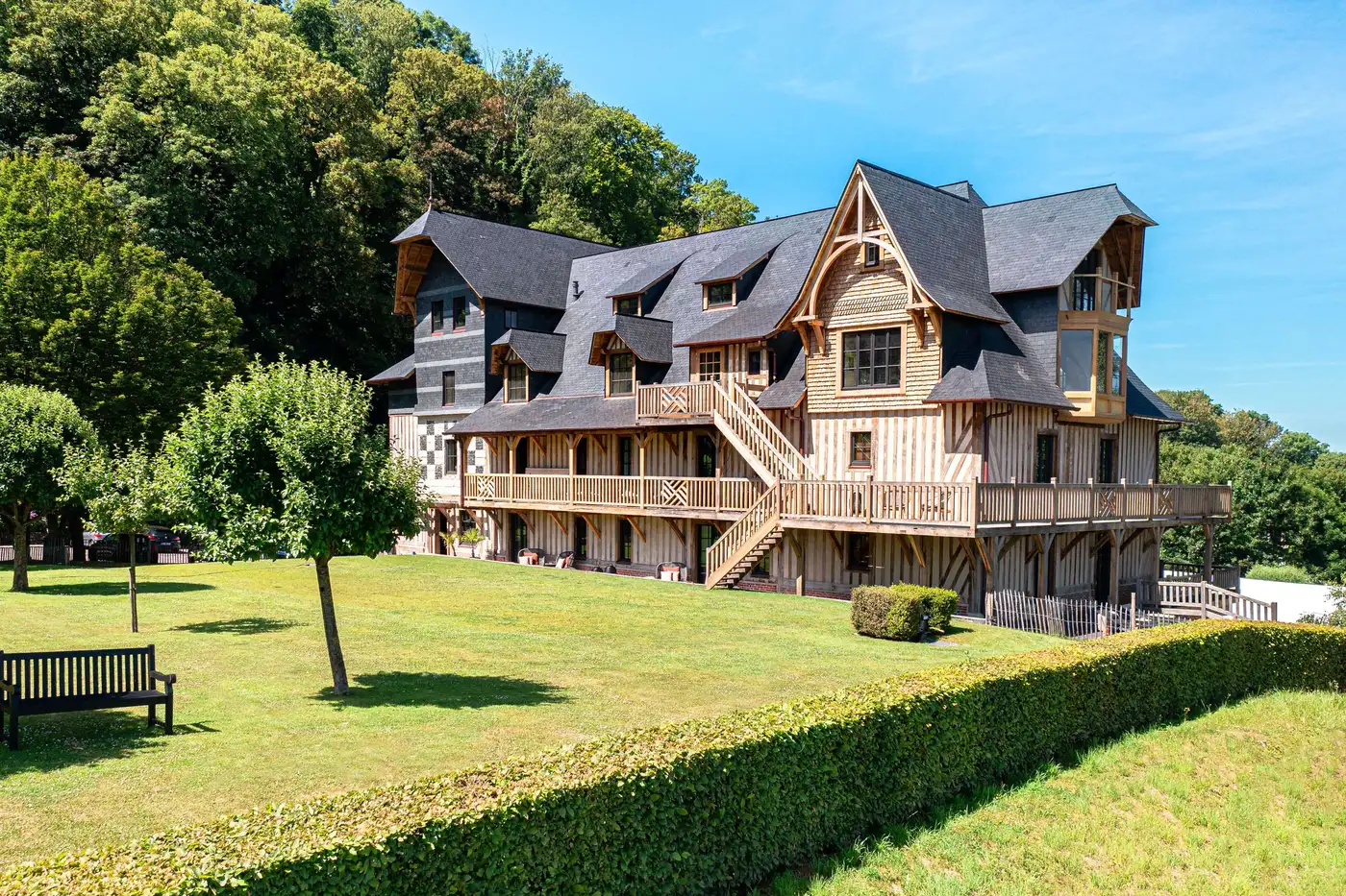 Hotel suite interior