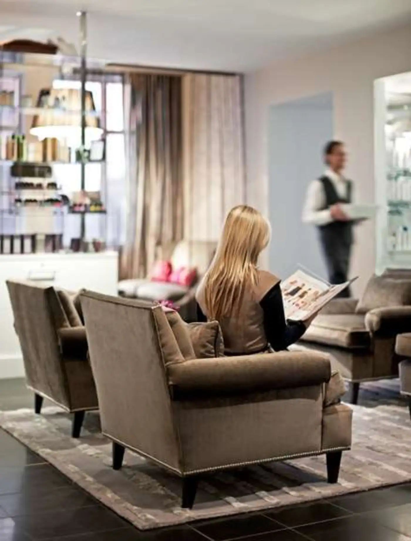 Hotel suite interior