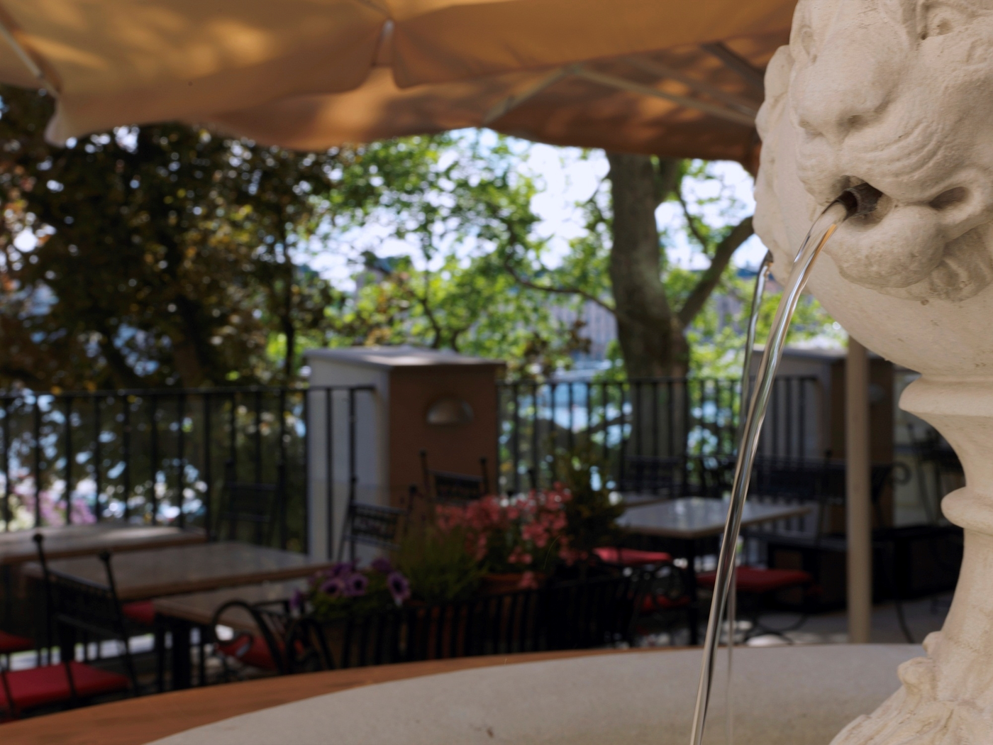 Hotel suite interior