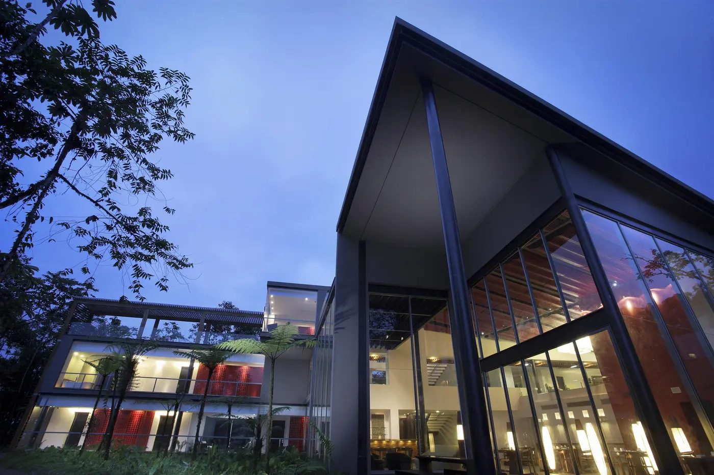 Hotel suite interior