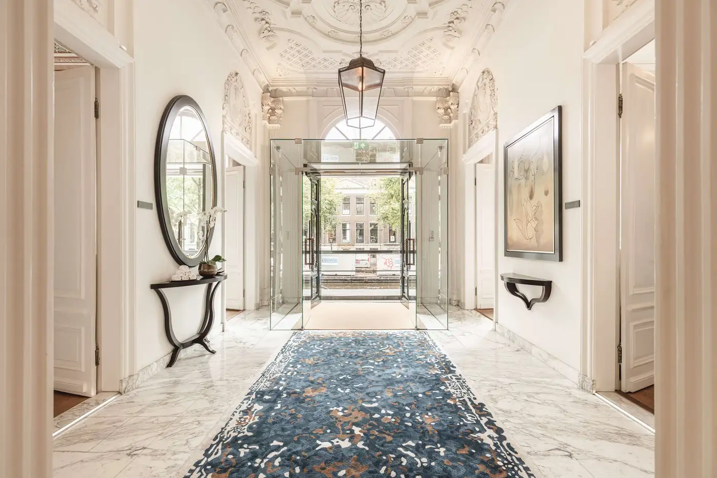 Hotel suite interior