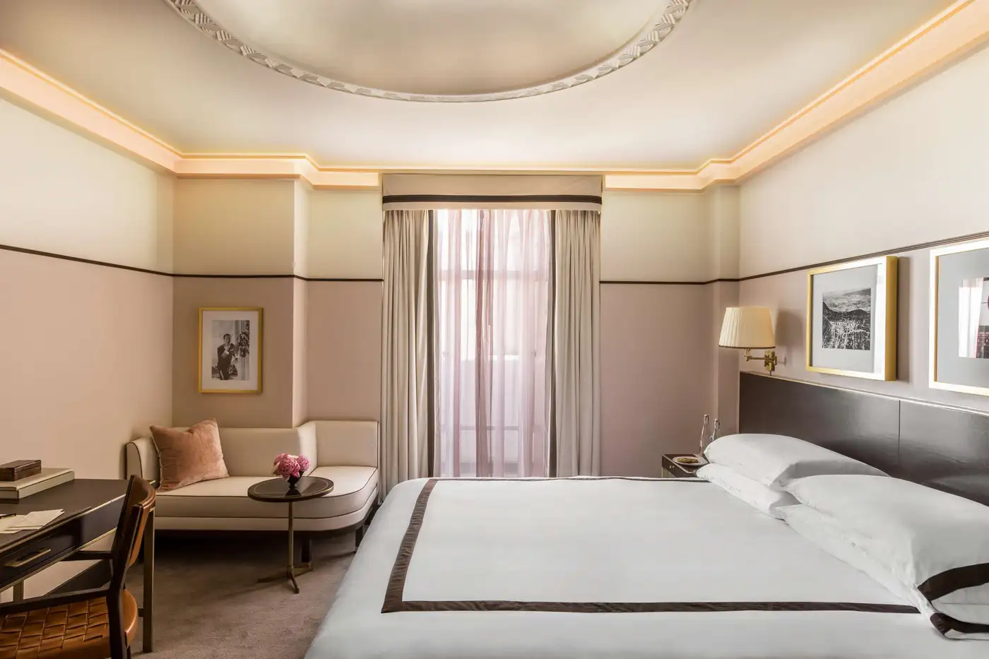 Hotel suite interior