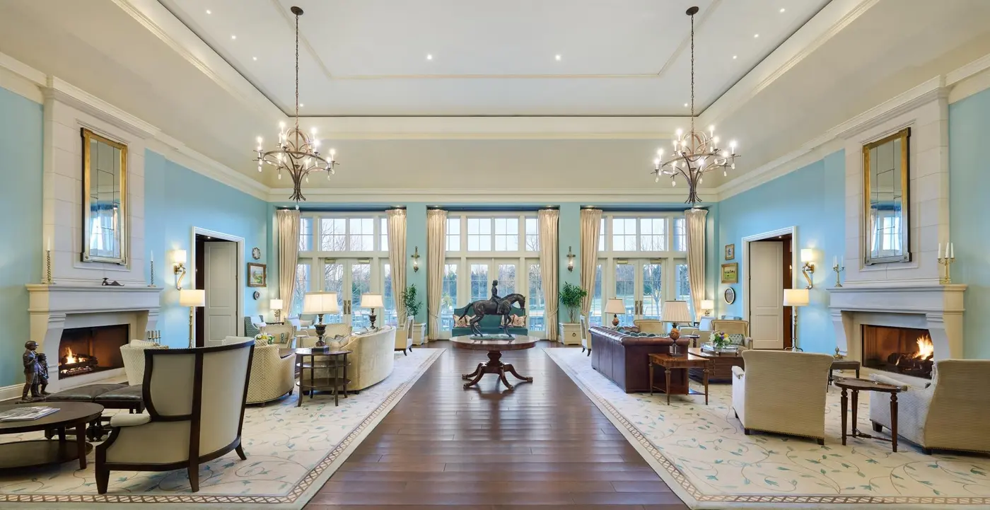 Hotel suite interior