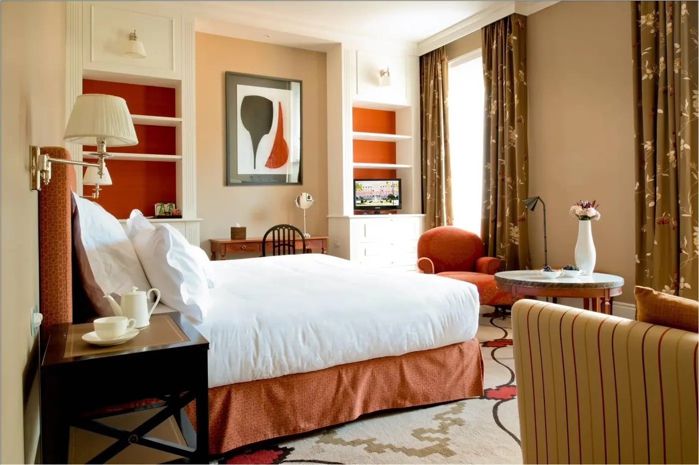 Hotel suite interior