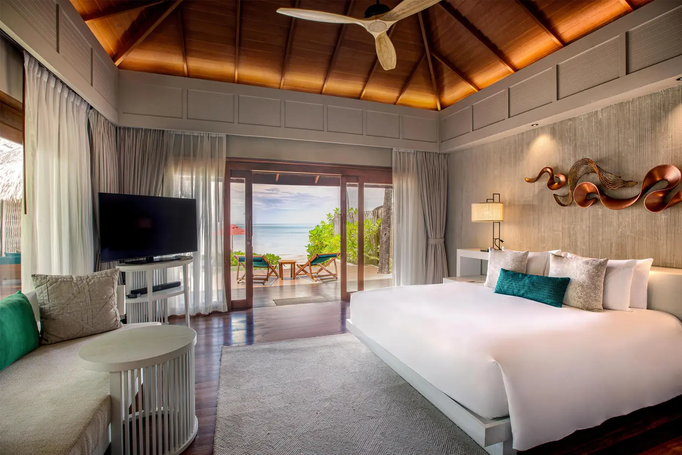 Hotel suite interior