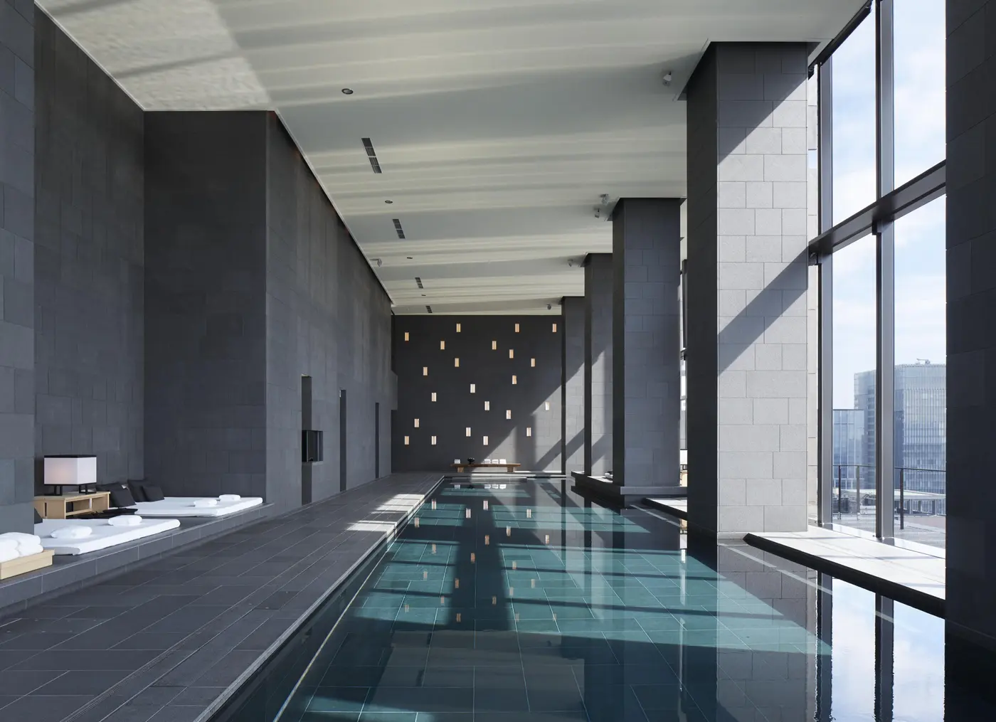 Hotel suite interior