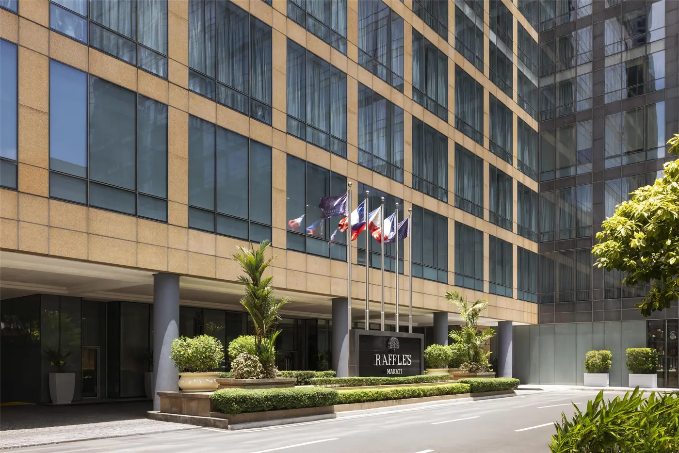 Raffles Makati Facade