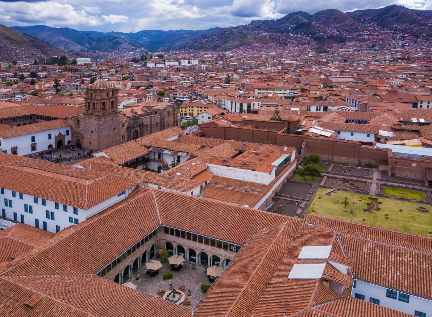 Hotel suite interior