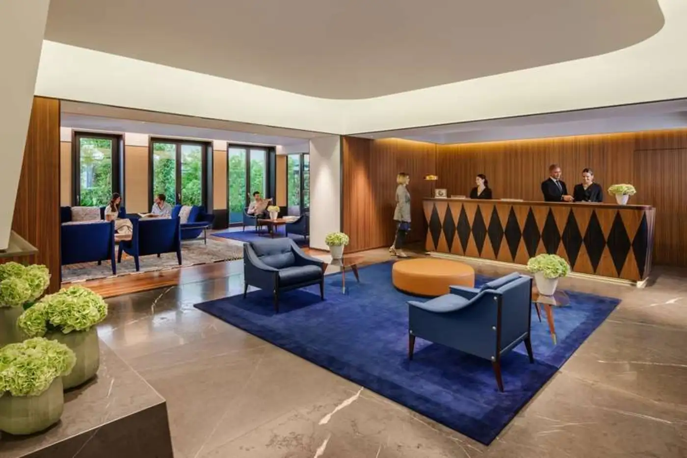 Hotel suite interior