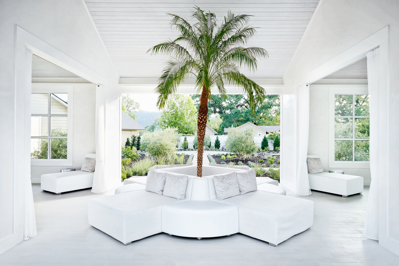 Hotel suite interior