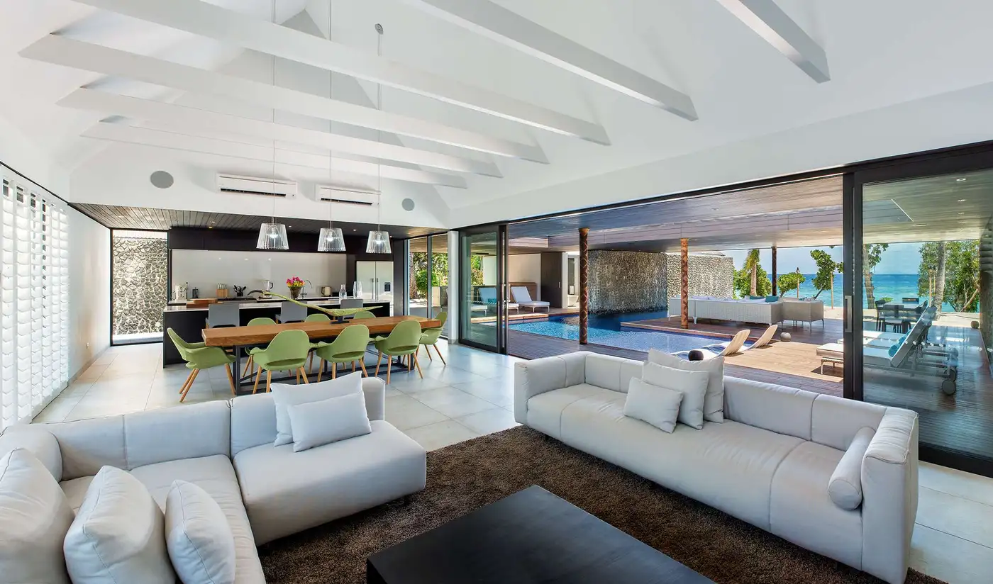 Hotel suite interior