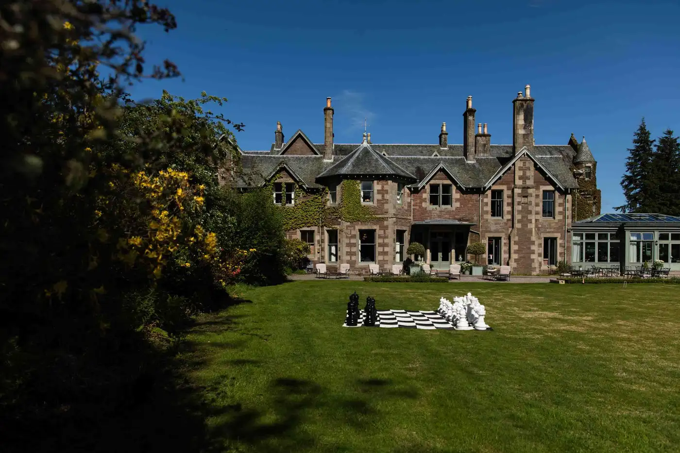 Hotel suite interior